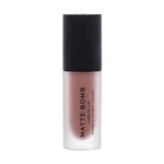 Makeup Revolution London Matte Bomb 4,6 ml rtěnka pro ženy Delicate Brown tekutá rtěnka