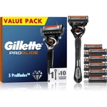 Gillette ProGlide holiaci strojček + náhradné hlavice 10 ks