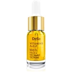 Delia Cosmetics Professional Face Care Vitamins A+E+F protivráskové sérum na tvár a dekolt 10 ml