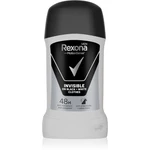 Rexona Invisible on Black + White Clothes Antiperspirant tuhý antiperspitant 48 H 50 ml