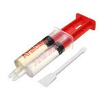 24mL Rapid Fast Curing 5 Minute AB Epoxy Adhesive Clear Syringe Nozzle Quick Setting Glue
