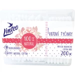 Linteo Natural vatové tyčinky box 200 ks