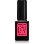 Dermacol One Step Gel Lacquer lak na nechty s gélovým efektom odtieň 04 Valentine 11 ml