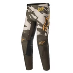 Motokrosové kalhoty Alpinestars Racer Tactical písková/zelená/mandarinka  písková/zelená/mandarinka  40