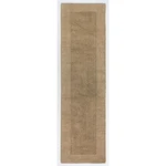 Hnedý vlnený behúň Flair Rugs Sienna, 60 × 230 cm