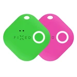 Kľúčenka FIXED Smile s motion senzorem, DUO PACK (FIXSM-SMM-GNPN) zelená/ružová sledovacia kľúčenka • spárovanie cez Bluetooth • pri stlačení tlačidla