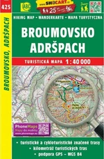 Broumovsko Adršpach 1:40 000