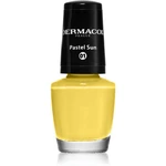 Dermacol Mini lak na nehty odstín 01 Pastel Sun 5 ml