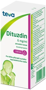 DITUZDIN Dituzdin s účinnou látkou levodropropizin 100 ml