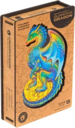 UNIDRAGON dřevěné puzzle - DRAK velikost KS