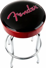 Fender Red Sparkle Logo 30" Krzesło barowe