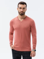 Férfi pulóver Ombre V-Neck