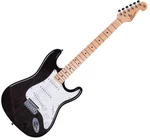 SX SST/ASH Transparent Black Elektrická gitara
