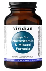 VIRIDIAN High Five Multivitamin & Mineral Formula 60 kapslí