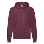 Burgundy Men's Hooded Sweat Sweat Fruit of the Loom