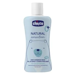 CHICCO Natural Sensation šampón na vlasy a telo s aloe a harmančekom 0m+, 200 ml