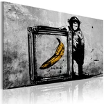 Obraz - Inspired by Banksy - black and white