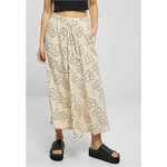 Women's viscose midi skirt made of soft seagrass flower