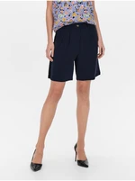 Dark blue wide shorts JDY Tomika - Women