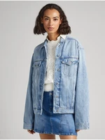 Light blue women's denim jacket Pepe Jeans Alice - Women's