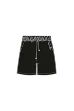 WOMEN'S SHORTS L-SH-4009 BLACK