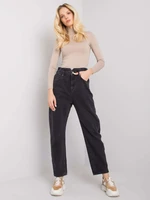 Trousers jeans-RO-SP-PNT-06.17P-black