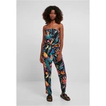 Women's jumpsuit made of viscose Bandeau blackfruit