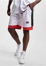 Společnost Ecko Unltd. BBALL Shorts - White/Red