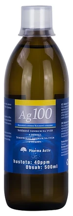 PHARMA ACTIV Koloidní stříbro Ag100 40ppm 500 ml