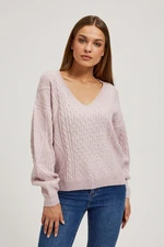 V-neck sweater