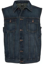 Denim vest denimblue