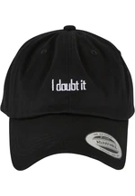 I Doubt It Dad Cap Black/White