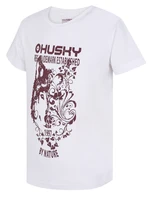 Children's functional T-shirt HUSKY Tash K white