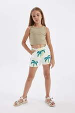 DEFACTO Girl's Patterned Shorts