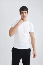 DEFACTO Slim Fit Crew Neck Top