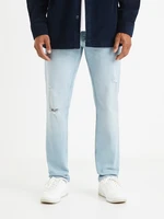 Celio Vomarble Jeans Modrá