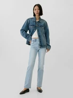 GAP 90S Beverly Jeans Modrá