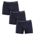 3PACK pánské boxerky Gant modré