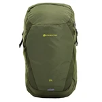 Outdoor backpack with reflective elements 25l ALPINE PRO KRELE ivy green