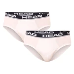 2PACK men's briefs HEAD white