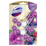 DOMESTOS Aroma Lux, Hibiscus oil & Wild Berries, Toaletní osvěžovací blok 2 x 55 g