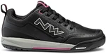 Northwave Womens Clan Shoes Black/Fuchsia Scarpa da ciclismo da donna