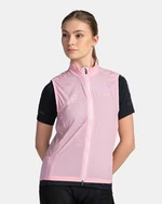 Women's ultra light vest Kilpi FLOW-W Light pink