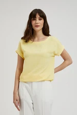 Women's blouse MOODO - light yellow