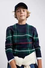 DEFACTO Boy's Crew Neck Knitwear Sweater