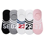 Women's Spring And Summer New Letter Socks Women's Socks Digital Invisible Socks Casual Women's Socks