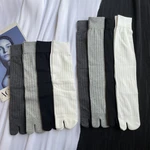 Japanese kimono pure cotton white thigh high socks cosplay girls two fingers socka long/short tube split toe socks stay ups