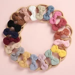 Infant Baby Headband Hair Accessories For Girl Hairband Bows Kids Nylon Elastic Band Cute Newborn Photography Props