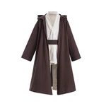 Jedi Robe Cloak Luke Skywalker Costume Luke Skywalker outfits for Kids Jedi Cosplay Luke Skywalker Robe Halloween toddler