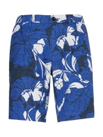 Tommy Hilfiger Shorts - HARLEM MODERN CHINO LINEN PRINT blue